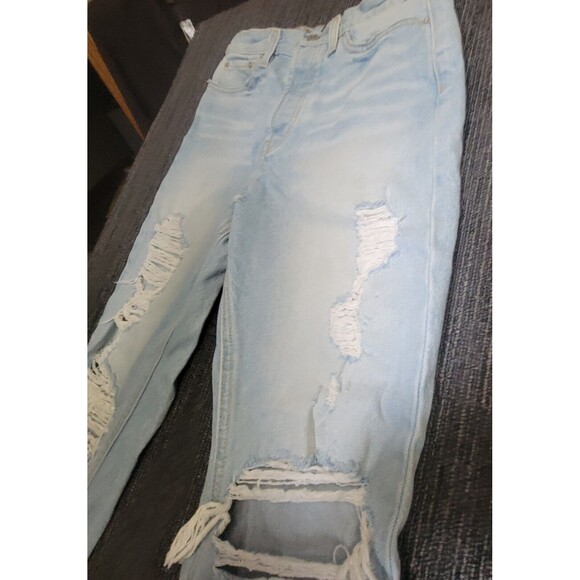 BDG Urban Outfitters Jeans 28 x 27 Denim Distressed Light Wash Straight Fit - Picture 4 of 11